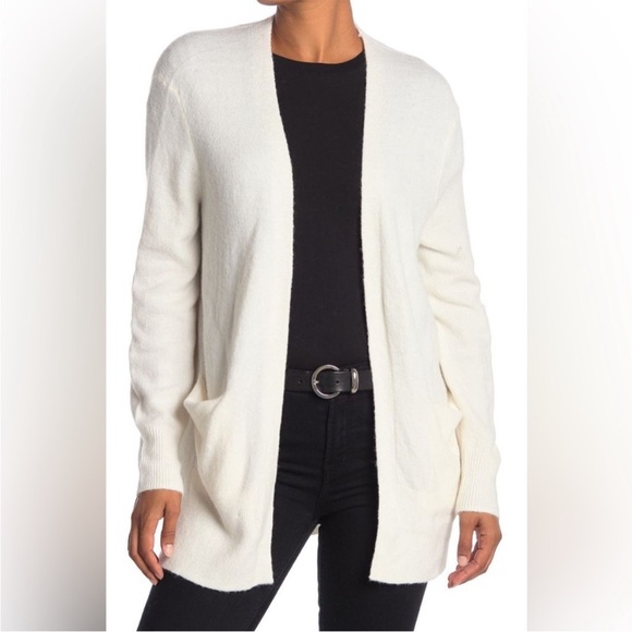 Madewell Cozy Walker Merino Alpaca Blend open cardigan sweater Size Medium - Picture 1 of 13